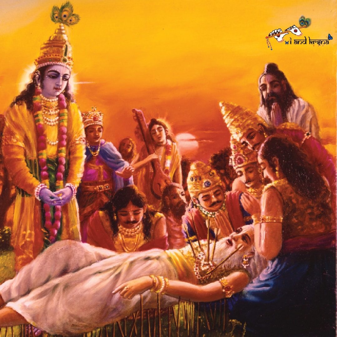 The perfection of life is to remember Narayana (Krishna) at the time of death.