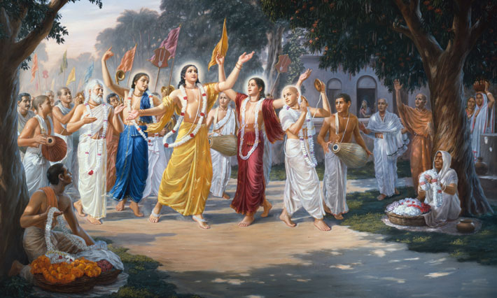 Hare Krishna sankirtan movement