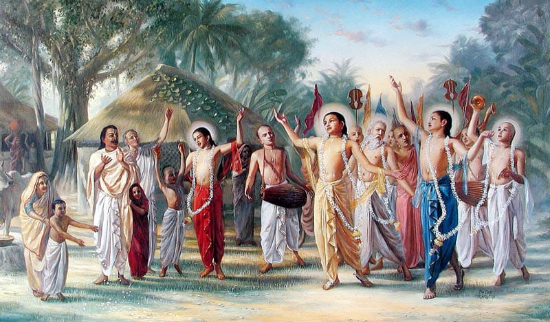 Sankirtana-yajna is the sacrifice recommended in scriptures (shastra) for kaliyuga.