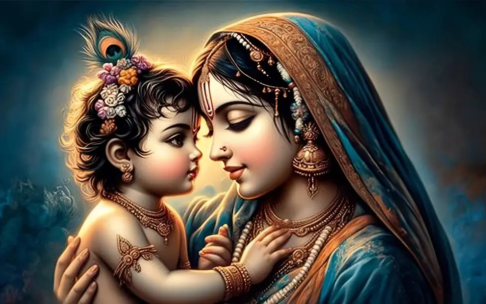 As mother is naturally attached to the baby, similarly, the Lord is always affectionate to every living entity.